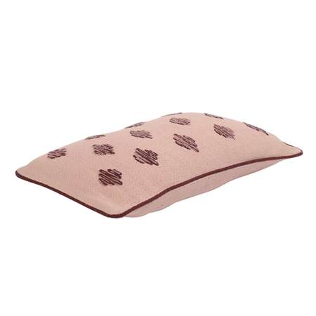 Подушка Tkano декоративная из хлопка цвета пыльной розы 30х50 см