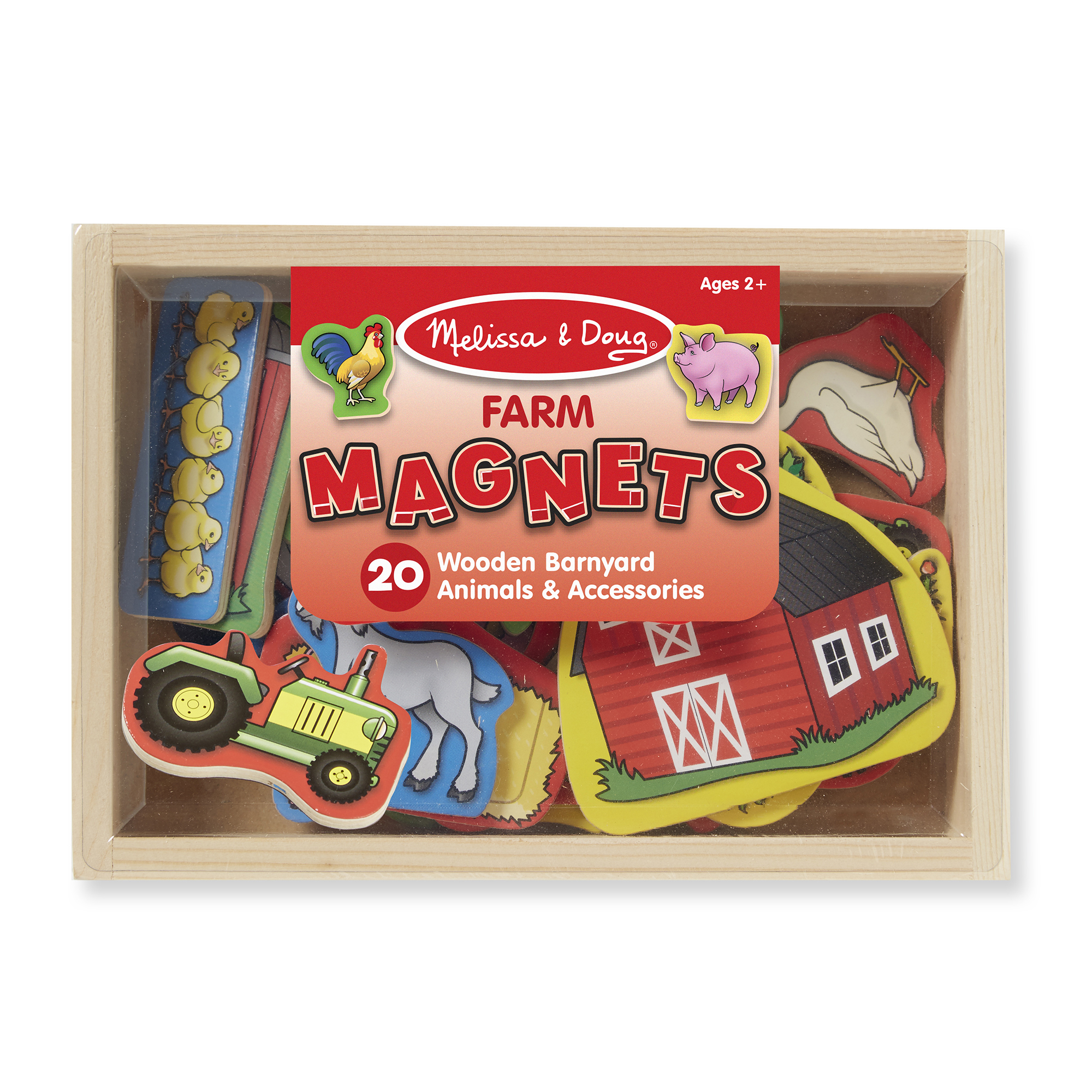 Развивающая игра Melissa and Doug Магнитная ферма - фото 3