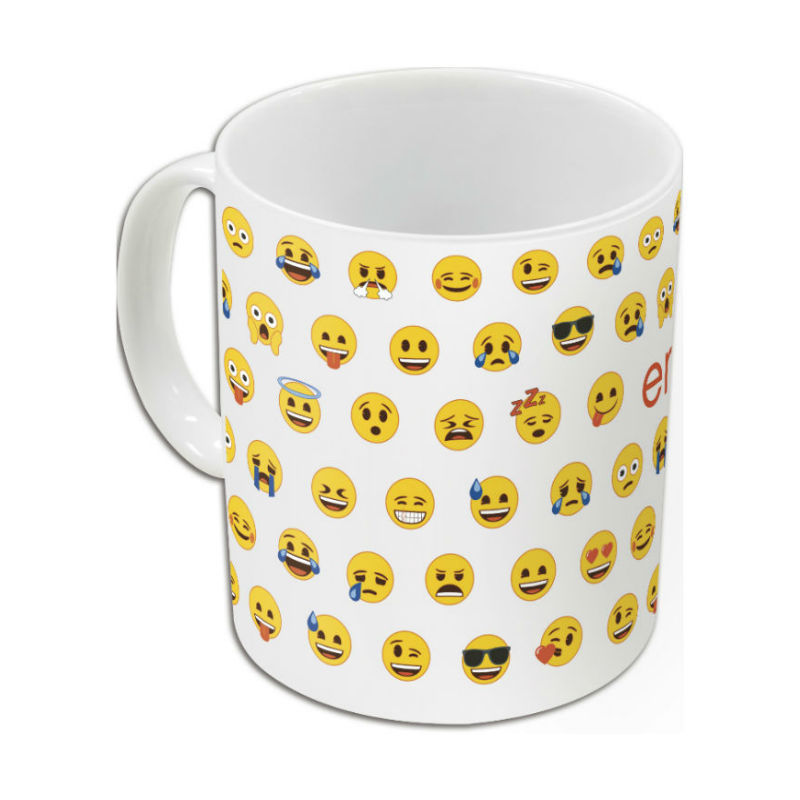 Кружка STOR в подарочной упаковке Emoji Pattern 325 мл - фото 1