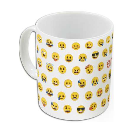 Кружка STOR в подарочной упаковке Emoji Pattern 325 мл