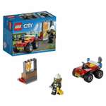 Конструктор LEGO City Fire Пожарный квадроцикл (60105)