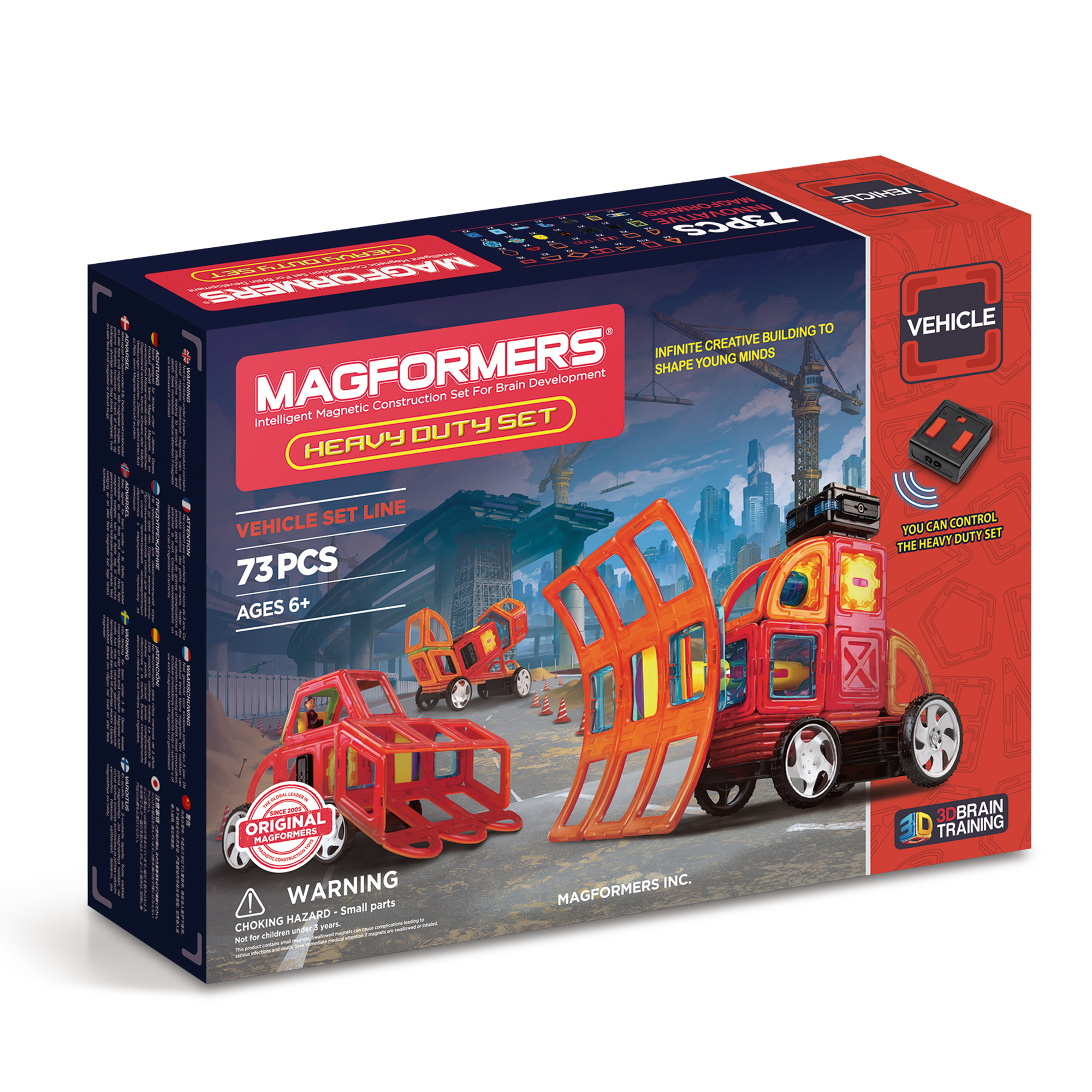 Магнитный конструктор Magformers Heavy Duty Set 73 - фото 1