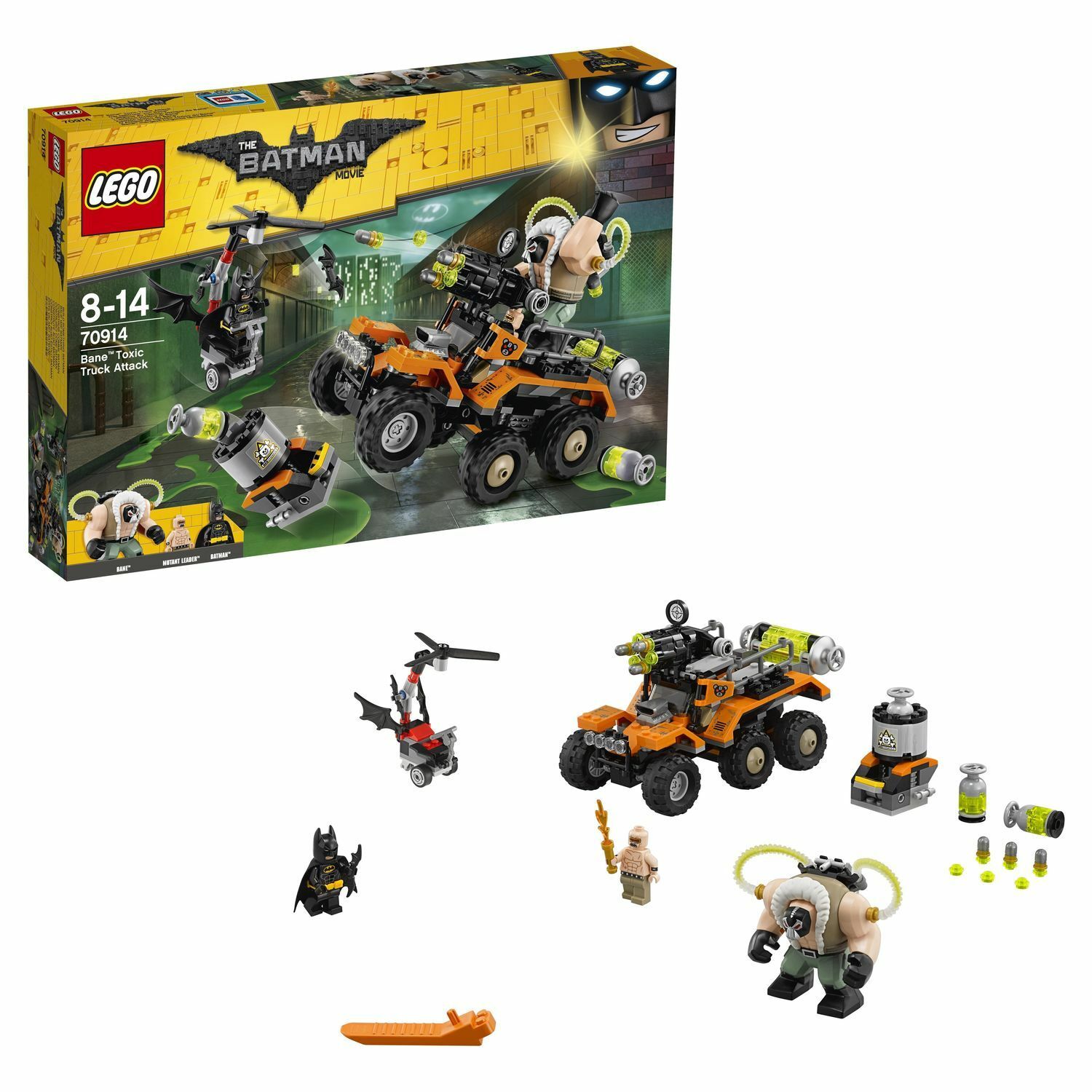 Конструктор LEGO Batman Movie Химическая атака Бэйна (70914)