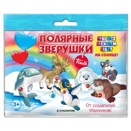 Игрушка-сюрприз De Agostini Труди. Полярные зверушки 1 шт