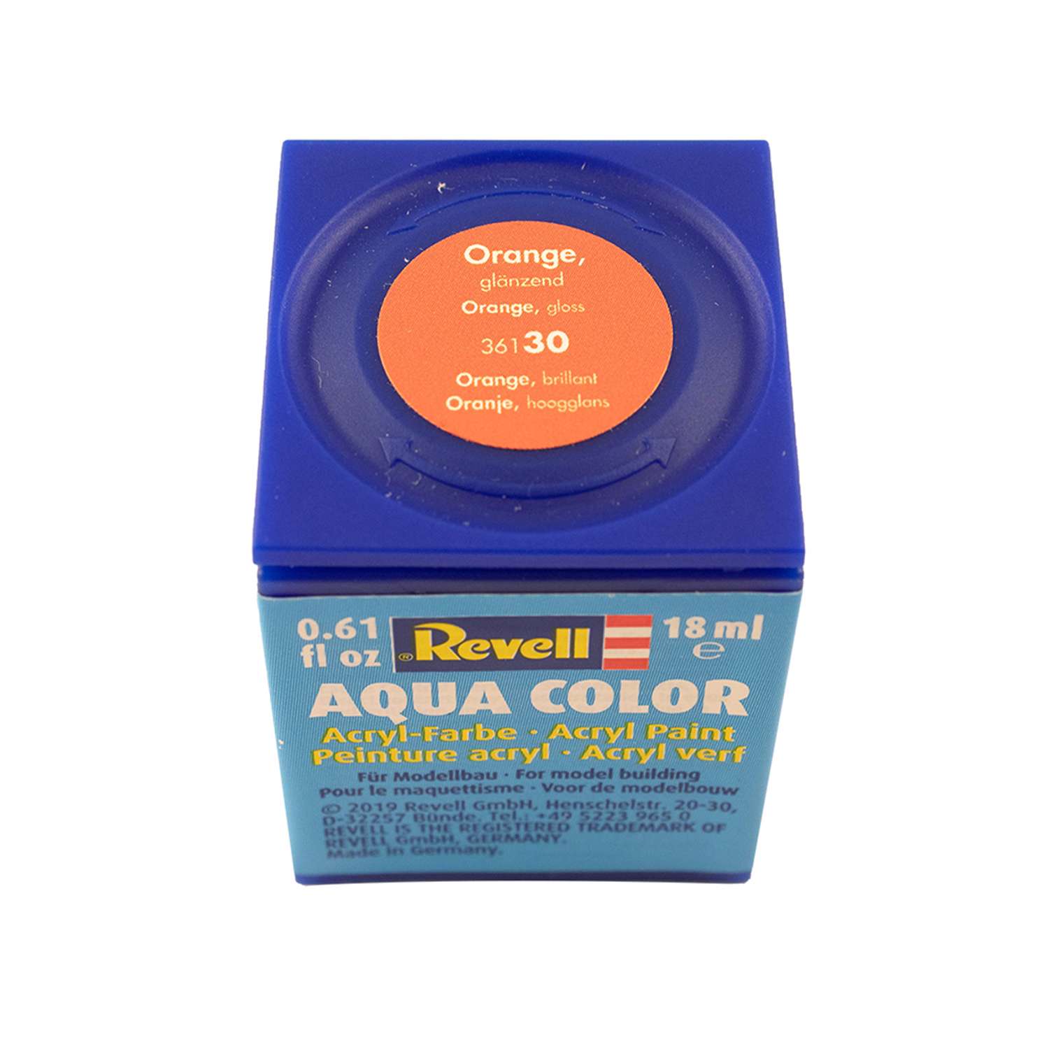 Краска Revell оранжевая глянцевая 36130 - фото 1