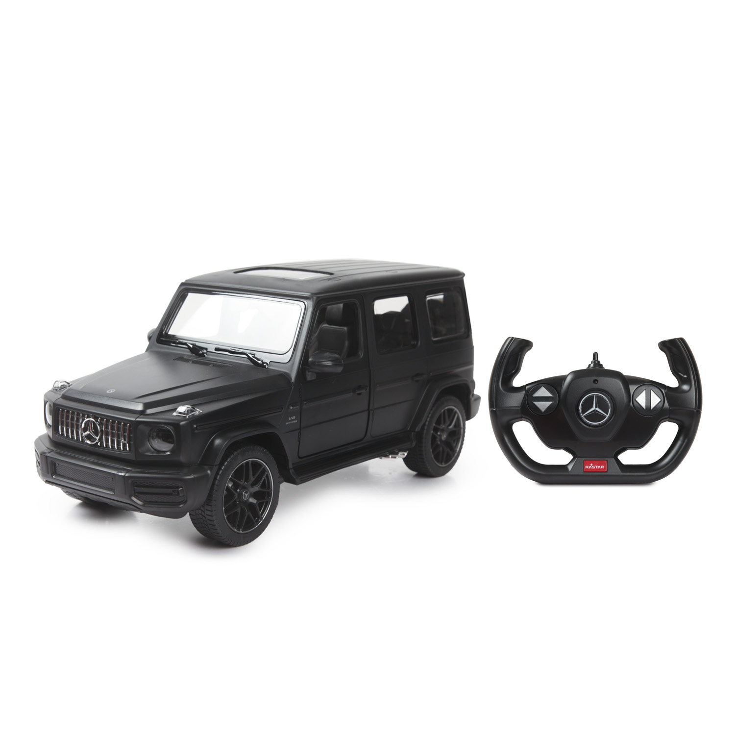 Машина Rastar РУ 1:14 Mercedes-Benz G63 Черная 95700