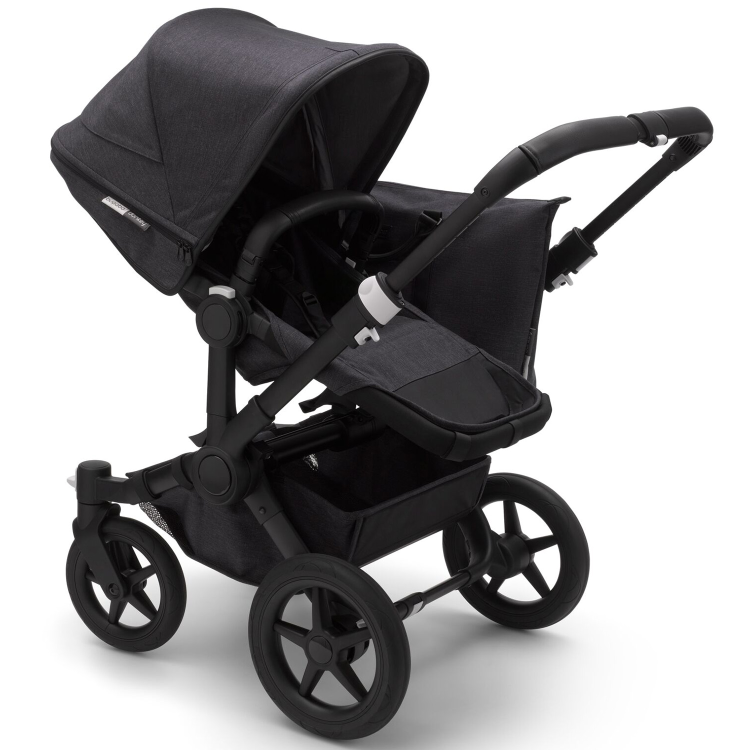 Коляска 2 в1 Bugaboo Donkey3 Complete Mineral Black-Washed Black 189154MC01 - фото 2