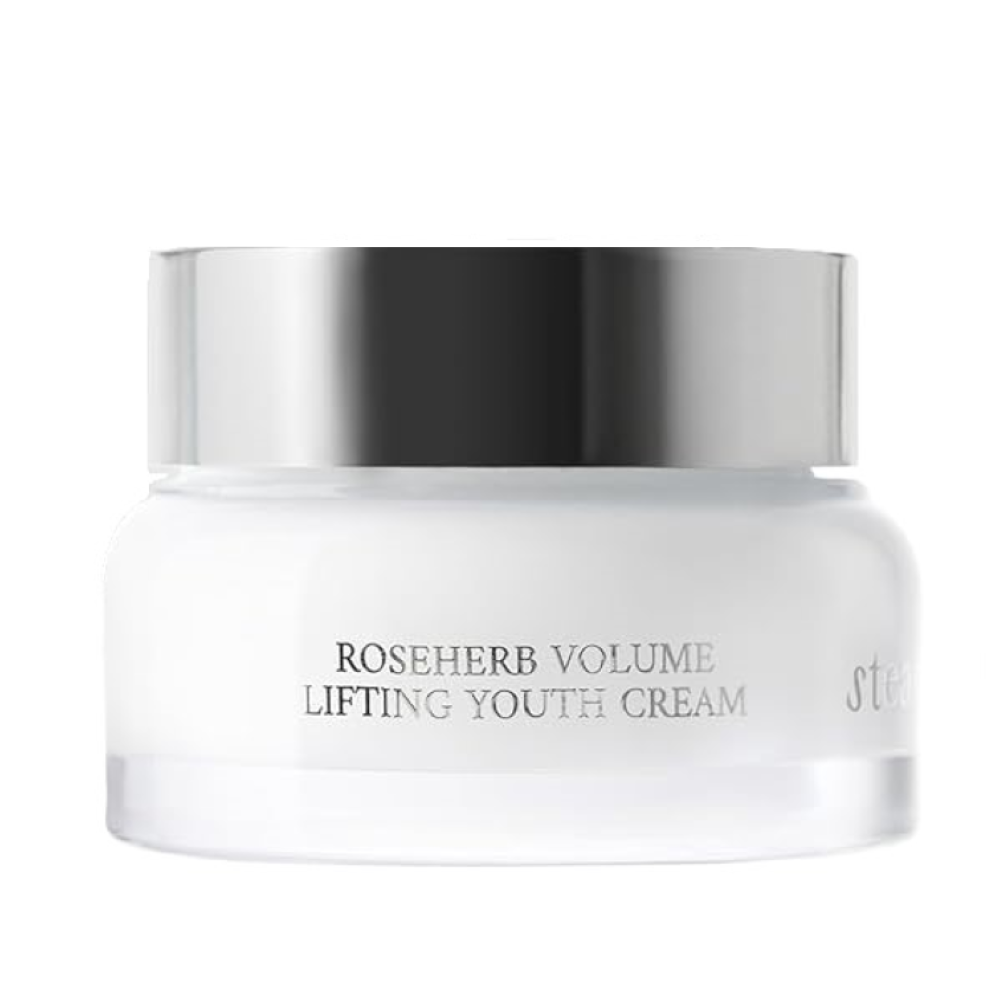 Антивозрастной крем STEAMBASE Roseherb Volume Lifting Youth Cream для придания объема кожи лица, 50 мл - фото 1