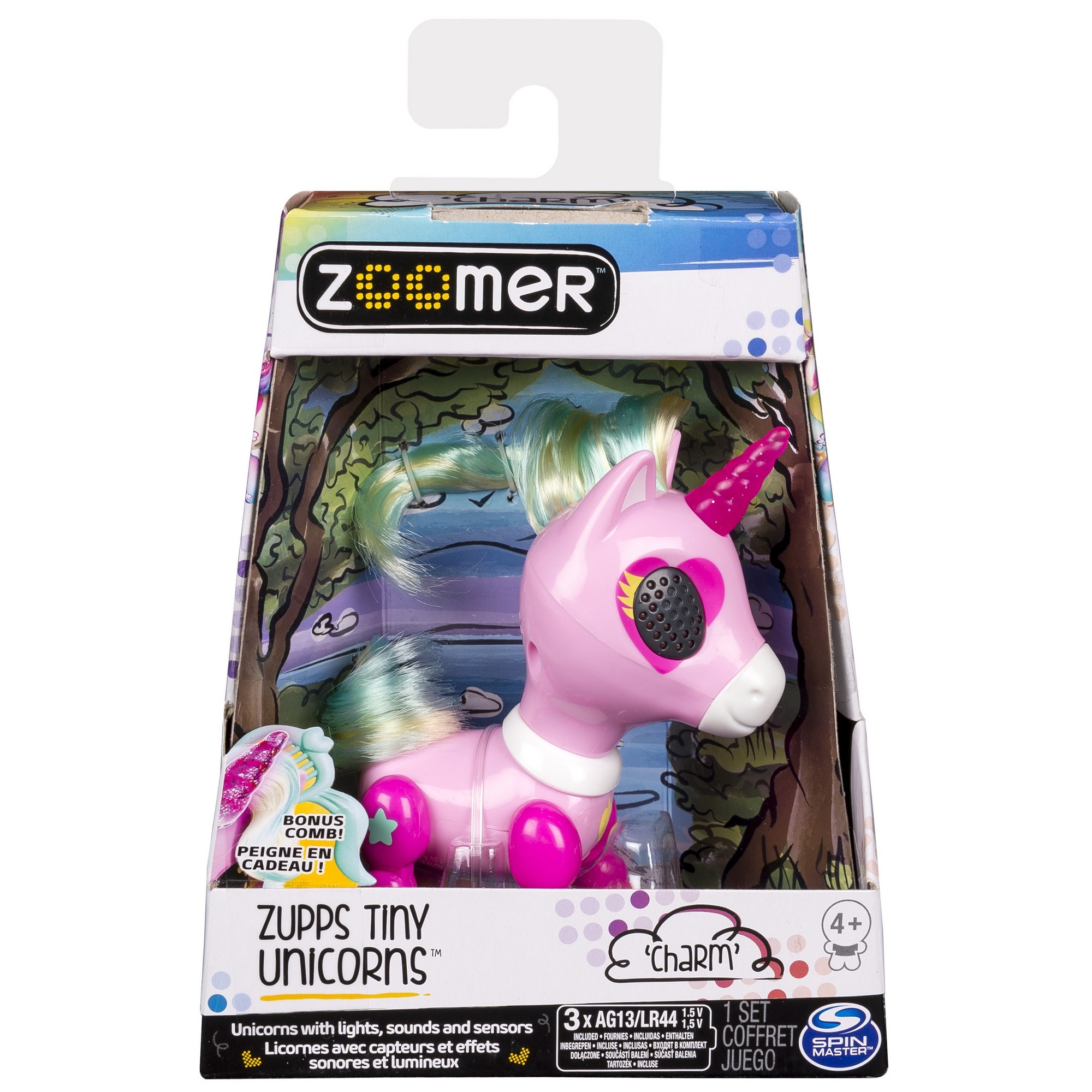 Игрушка Zoomer Lollipets Счастливый Единорог Charm электронная 6044201/20101109 - фото 2