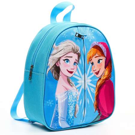 Рюкзак Disney детский «Анна и Эльза» на молнии 23х27 см Холодное сердце