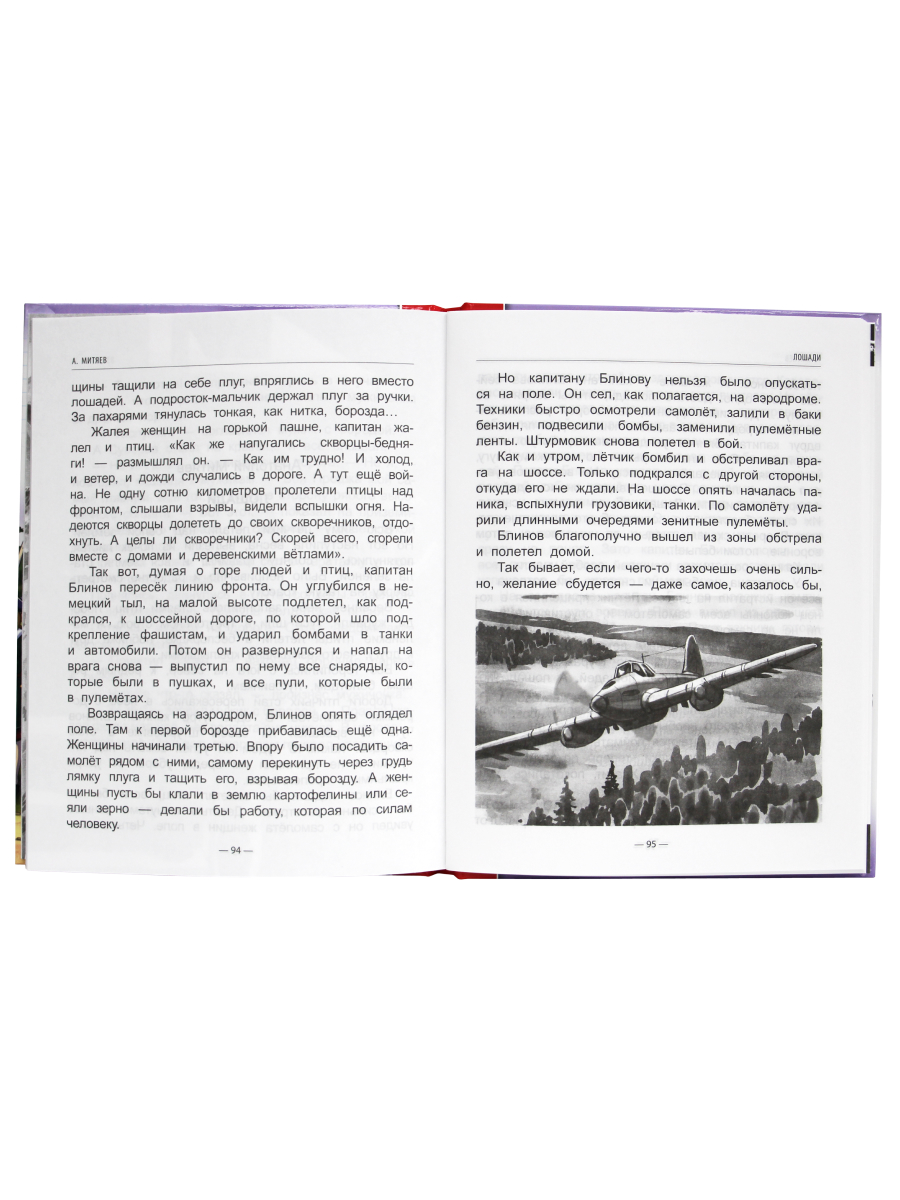 Книга Проф-Пресс школьная библиотека. За отечество! Рассказы и стихи по истории 112 стр. - фото 3