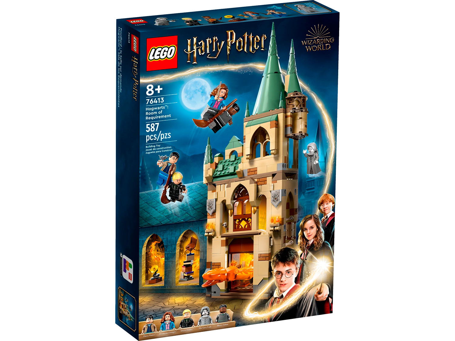 Конструктор детский LEGO Harry Potter Выручай-комната 76413 купить по цене  7566 ₽ в интернет-магазине Детский мир