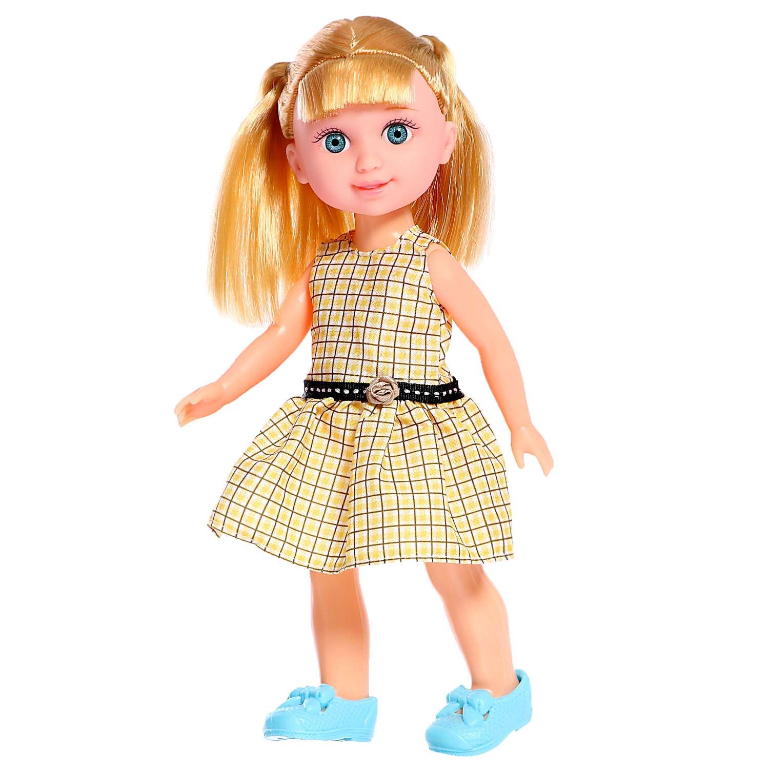 Кукла Sima-Land «Алина» платье в клетку 9087295 - фото 1