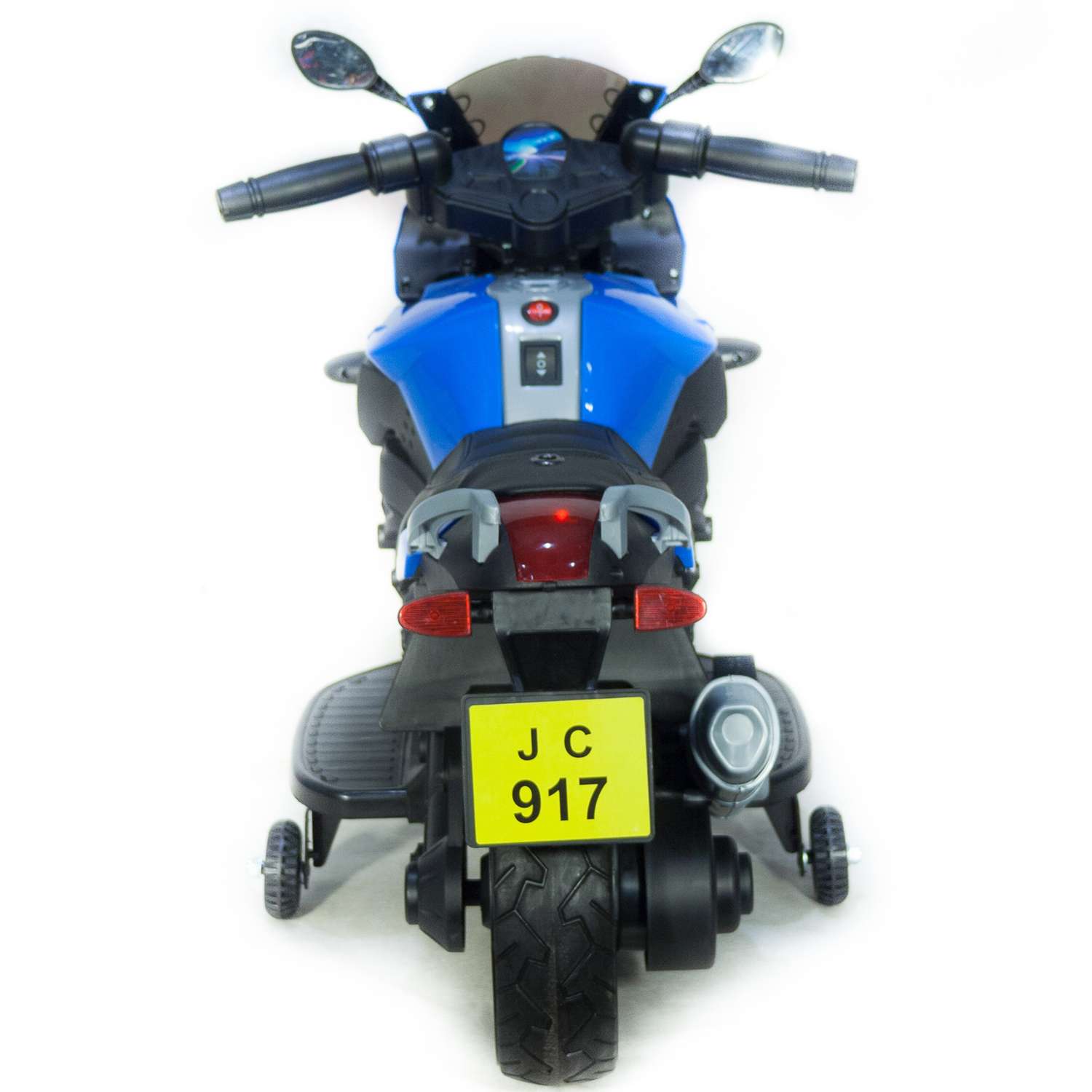 Электромобиль TOYLAND Мотоцикл Minimoto JC917 синий - фото 5