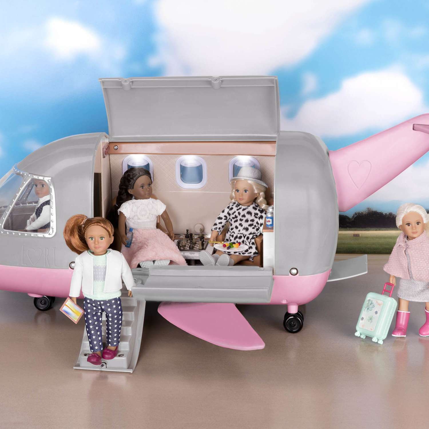 Набор игровой Lori by Battat Самолет для куклы LO37036Z LO37036Z - фото 5
