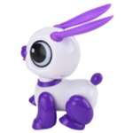 Интерактивная игрушка Mioshi зайчонок 13 см свет звук фиол