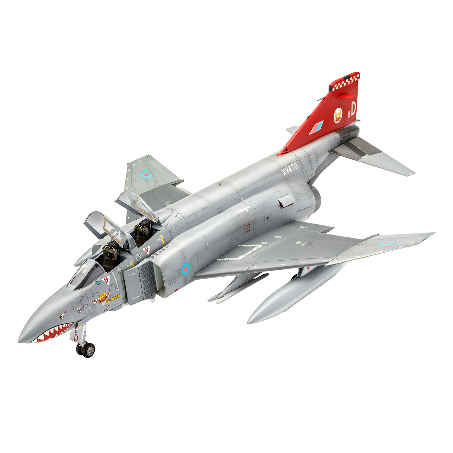 Сборная модель Revell Истребитель British Phantom FGR Mk2 04962 - фото 1