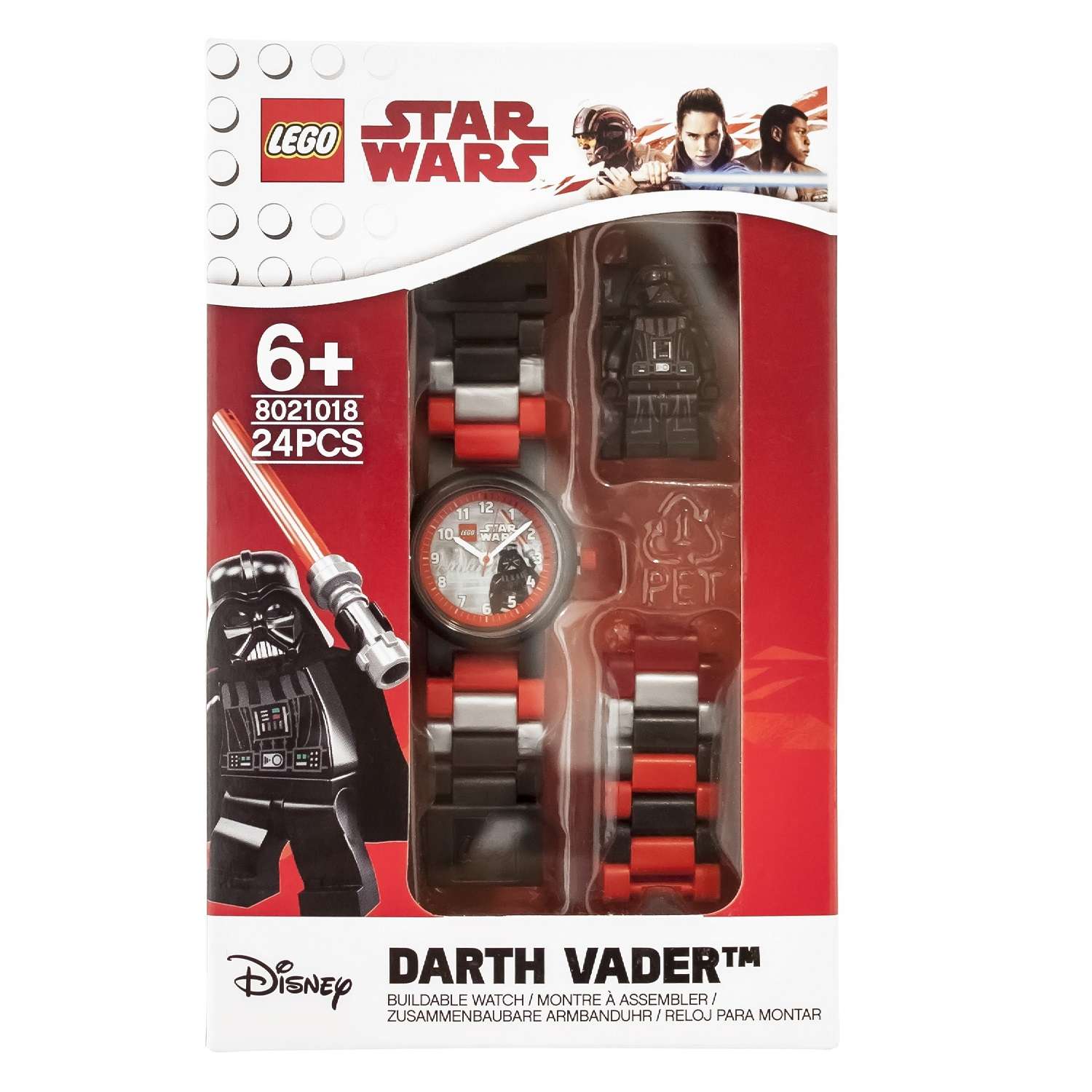 Часы наручные LEGO Star Wars Darth Vader - фото 2