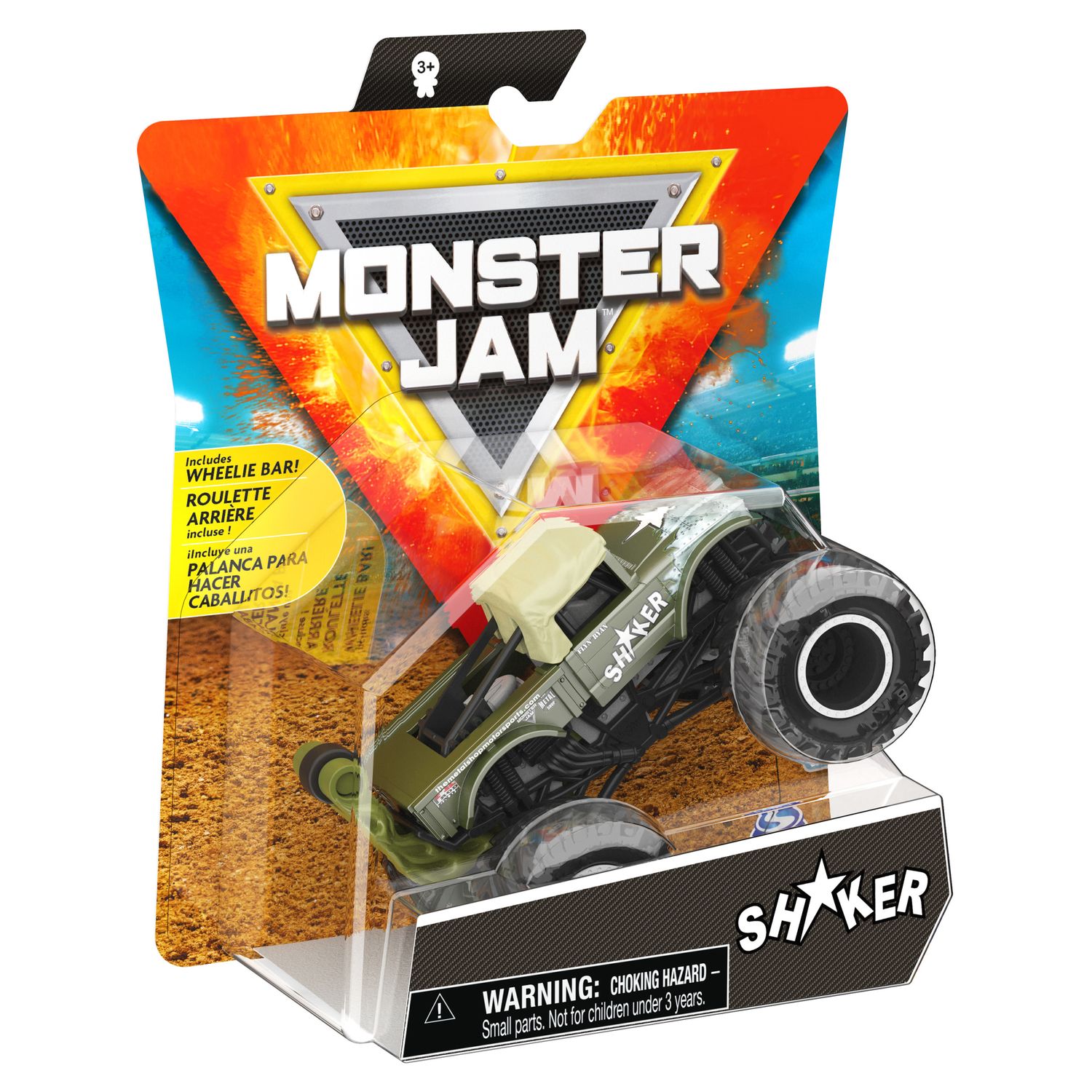 Автомобиль Monster Jam 1:64 6060867 - фото 3