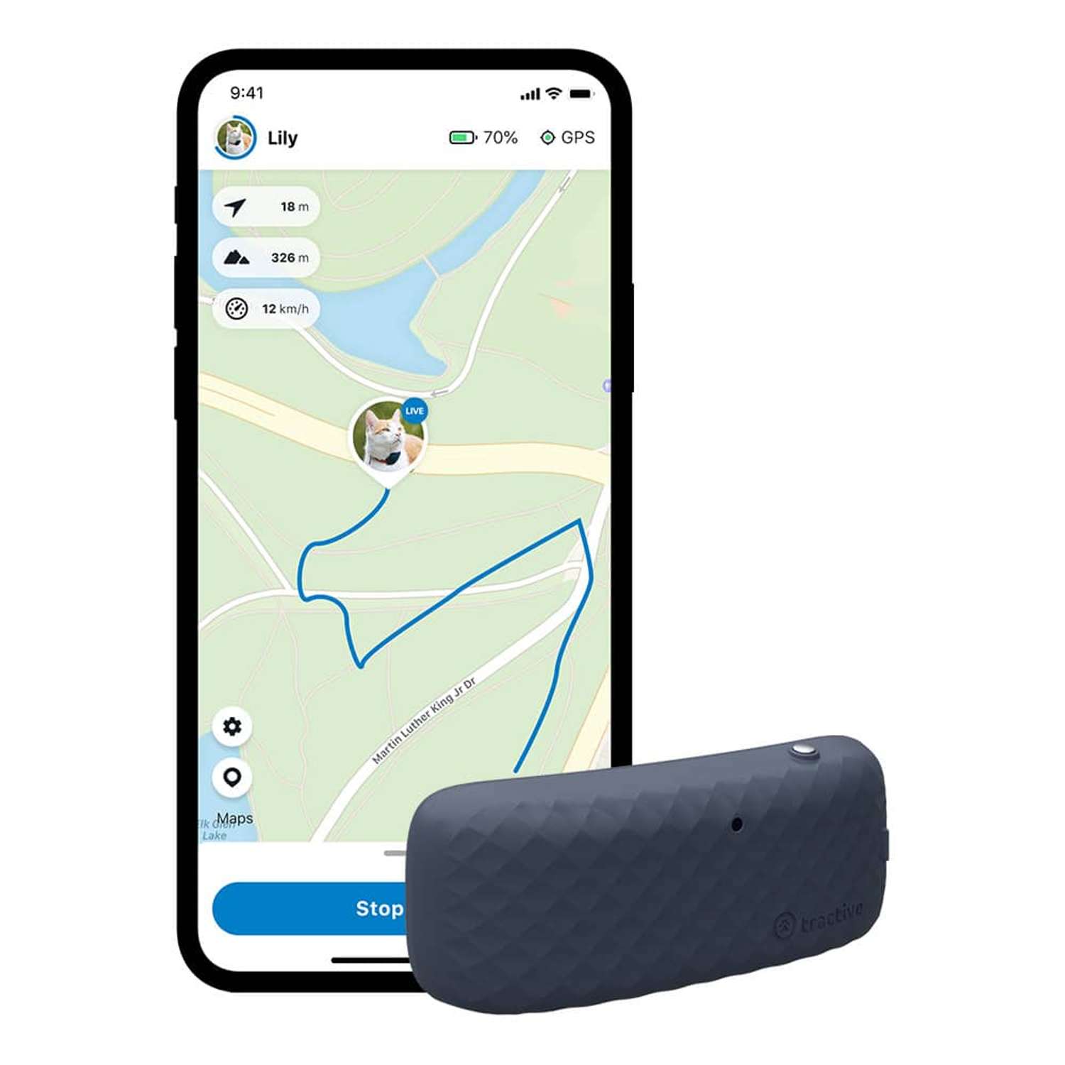 Трекер для кошек Tractive GPS Cat 4 LTE - фото 11