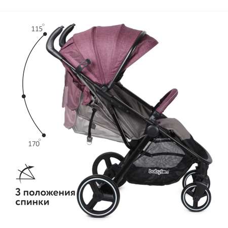 Коляска прогулочная Babyton Purple