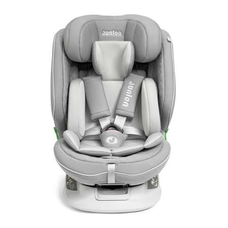 Автокресло Junion Julsi i-size группа 0+/1/2/3 0-36 кг 0-12 лет 360° Isofix серый