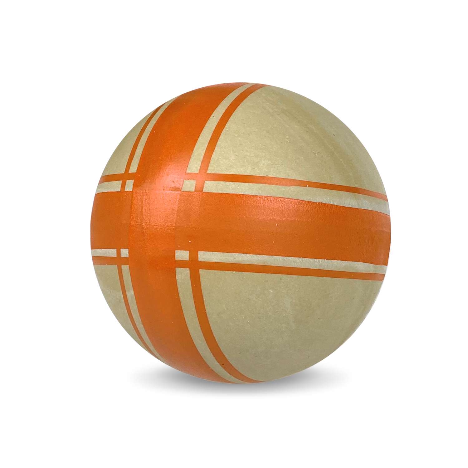Мяч ЧАПАЕВ Крестики нолики эко оранжевый 7см 44288 - фото 2