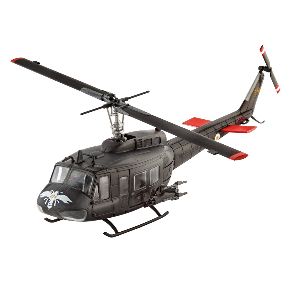 Сборная модель Revell Американский многоцелевой вертолёт Белл UH-1 «Ирокез» 04983 - фото 1