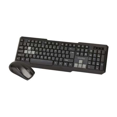 Комплект клавиатура + мышь Smartbuy SBC-230346AG черный/зеленый