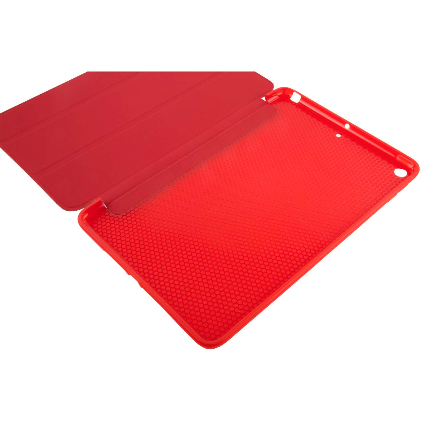 Защитный чехол RedLine с силиконовой крышкой для iPad 10.2 2019/2020/2021 красный - фото 2