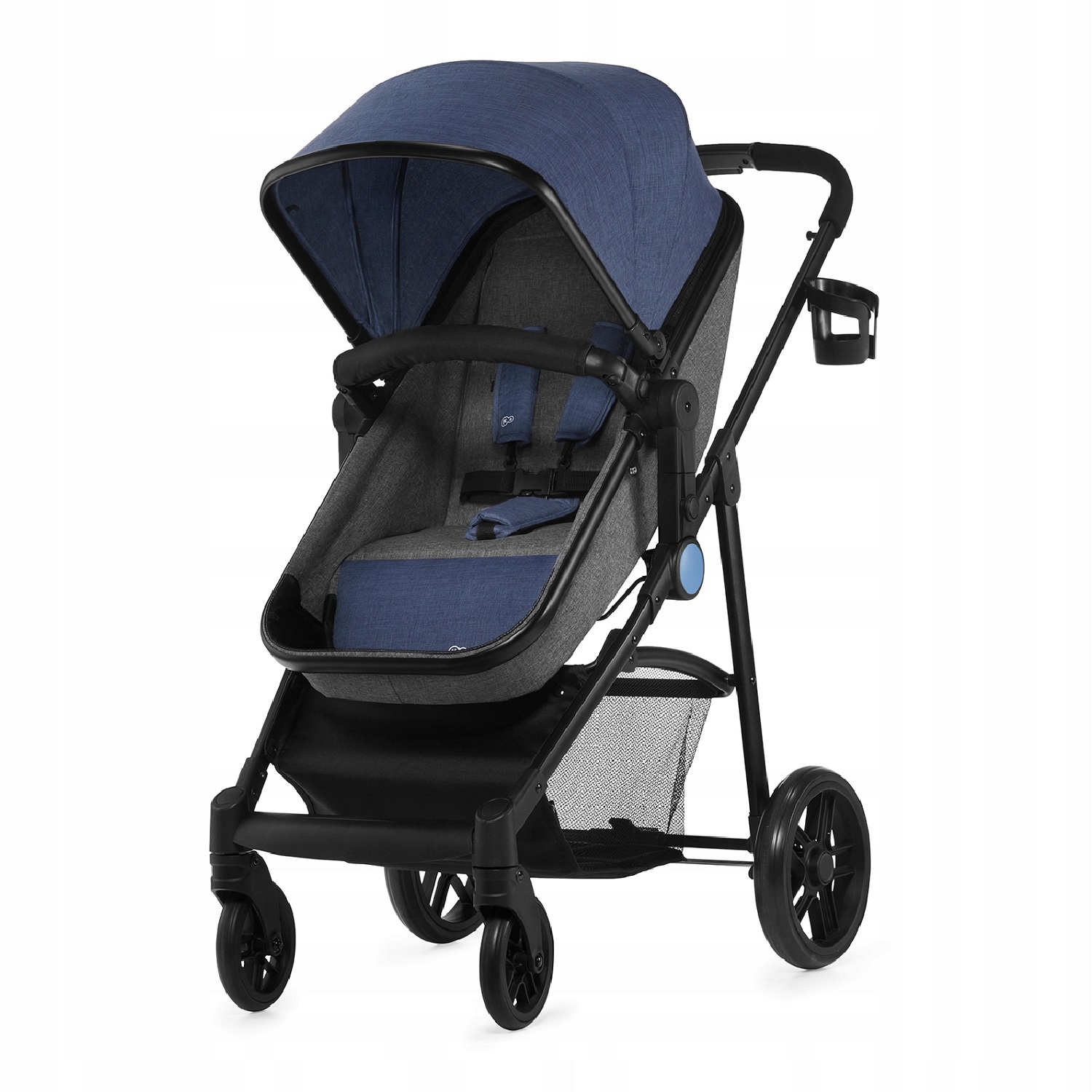 Коляска 2в1 Kinderkraft Juli Denim - фото 1