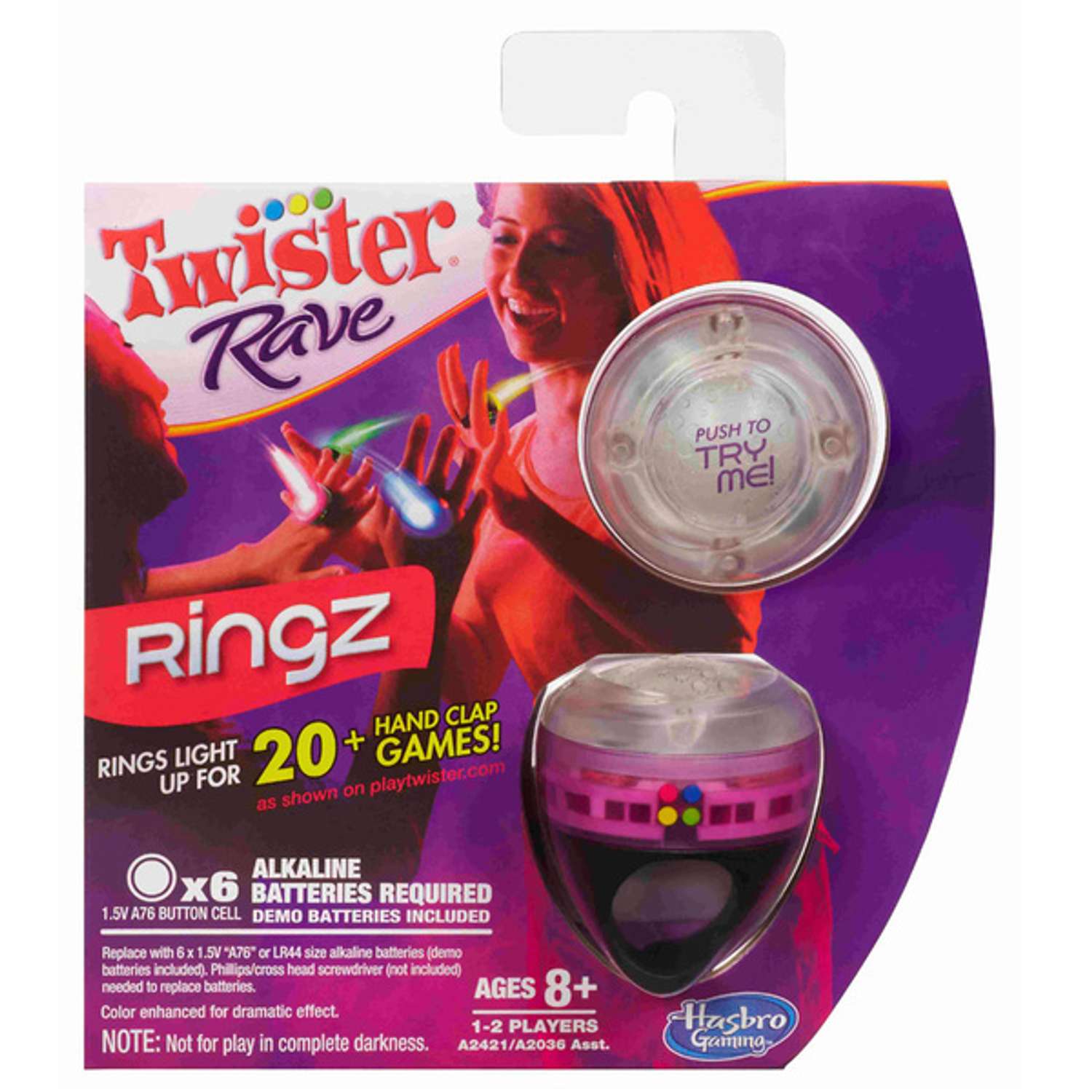 Twister Rave Hasbro Games Кольца в ассортименте - фото 1