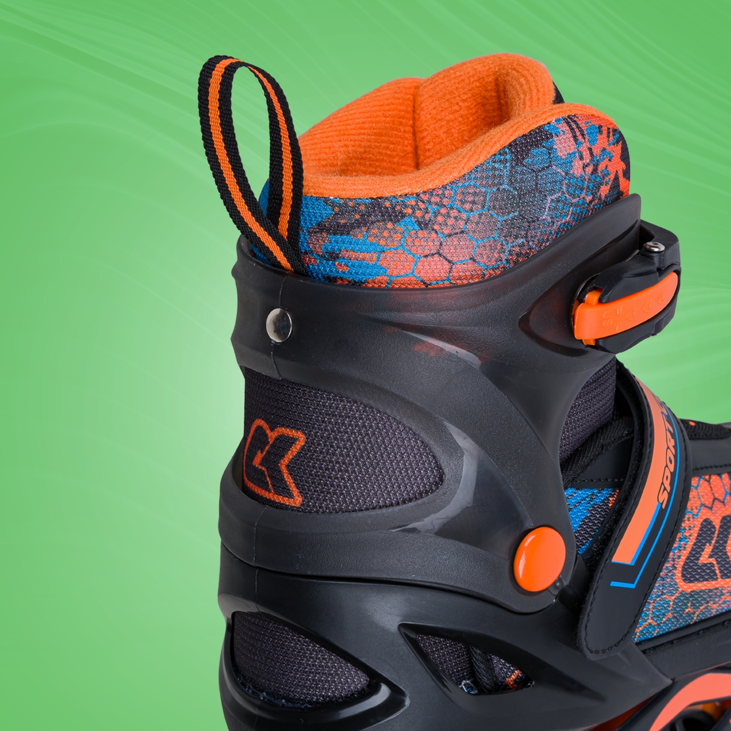 Раздвижные роликовые коньки Sport Collection CK-SK-A310-2 Orange L (37-40) - фото 8