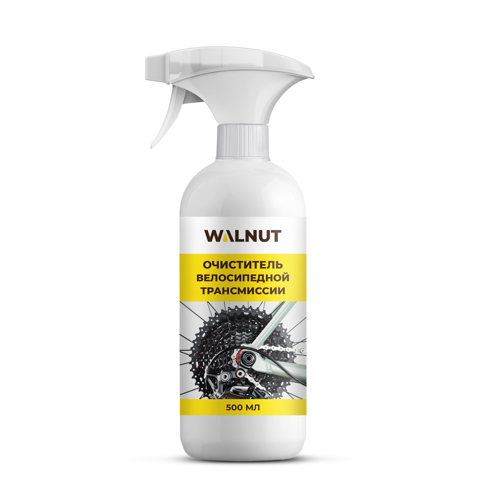 Пенный очиститель WALNUT велосипедной трансмиссии, 500 мл - фото 8