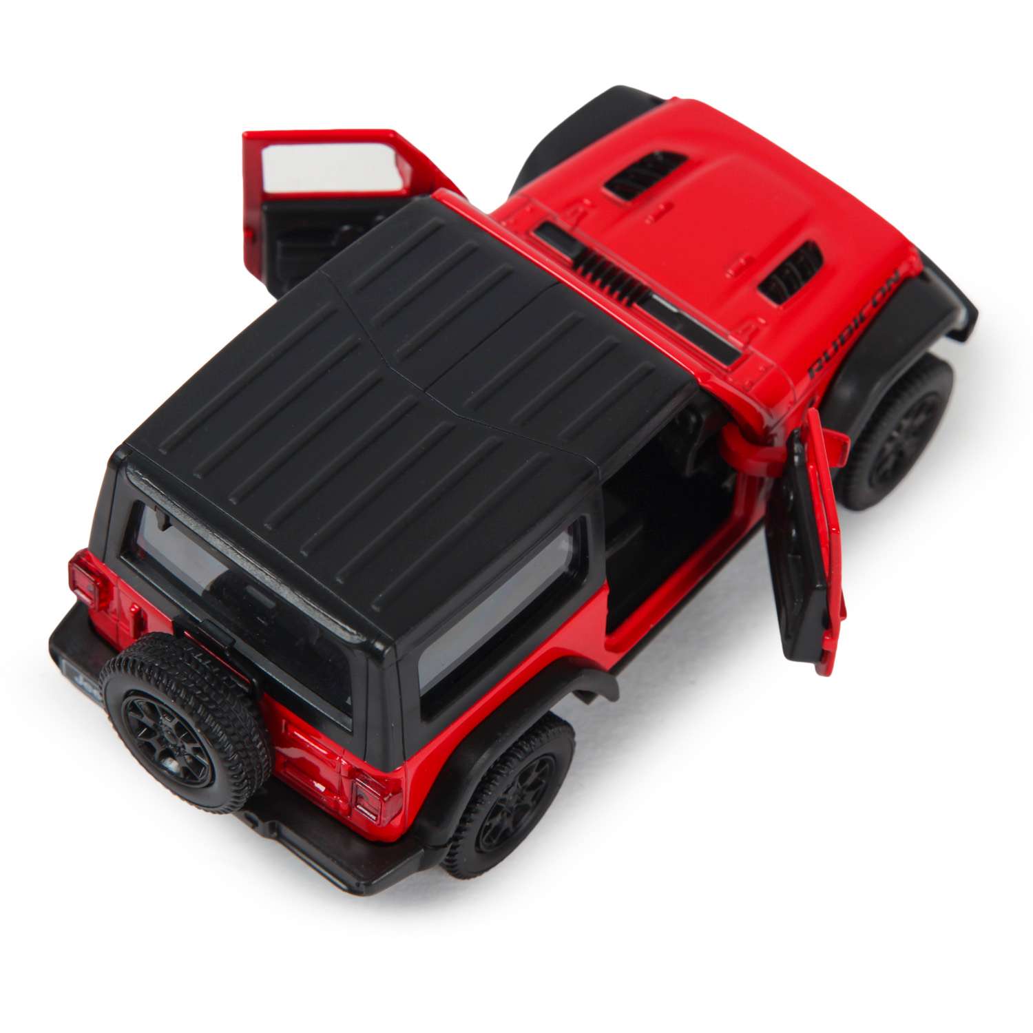 Машинка Mobicaro 1:32 Jeep Rubicon Hard Top Красная 544060(B) 544060(B) - фото 7