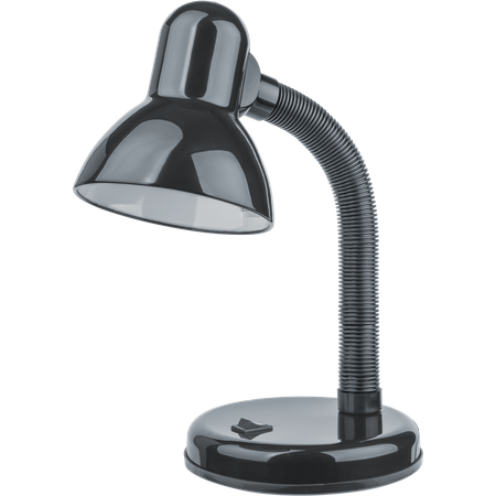 Лампа настольная navigator черная на основании под лампу с цоколем Е27