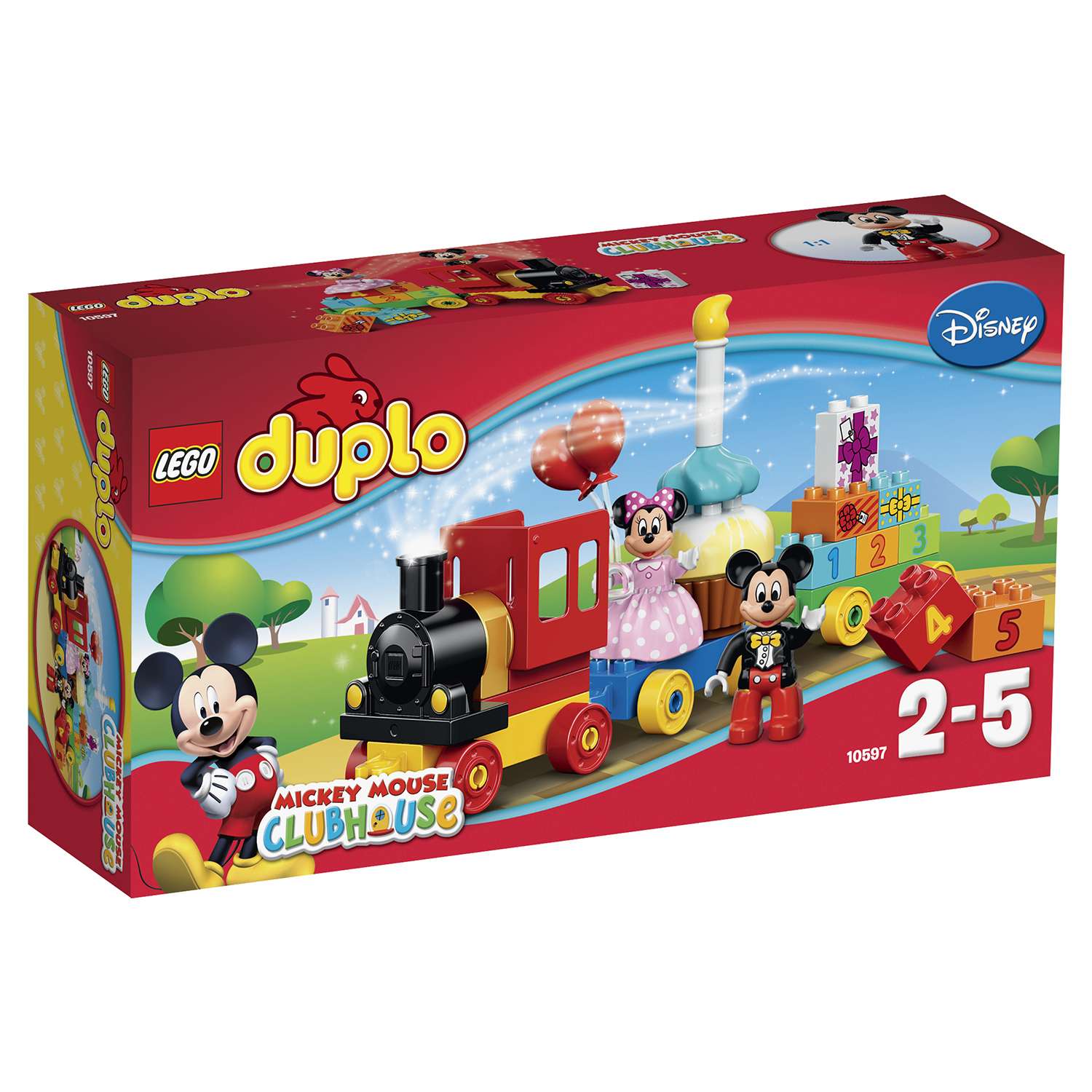 Конструктор LEGO DUPLO Disney TM День рождения с Микки и Минни (10597) - фото 2