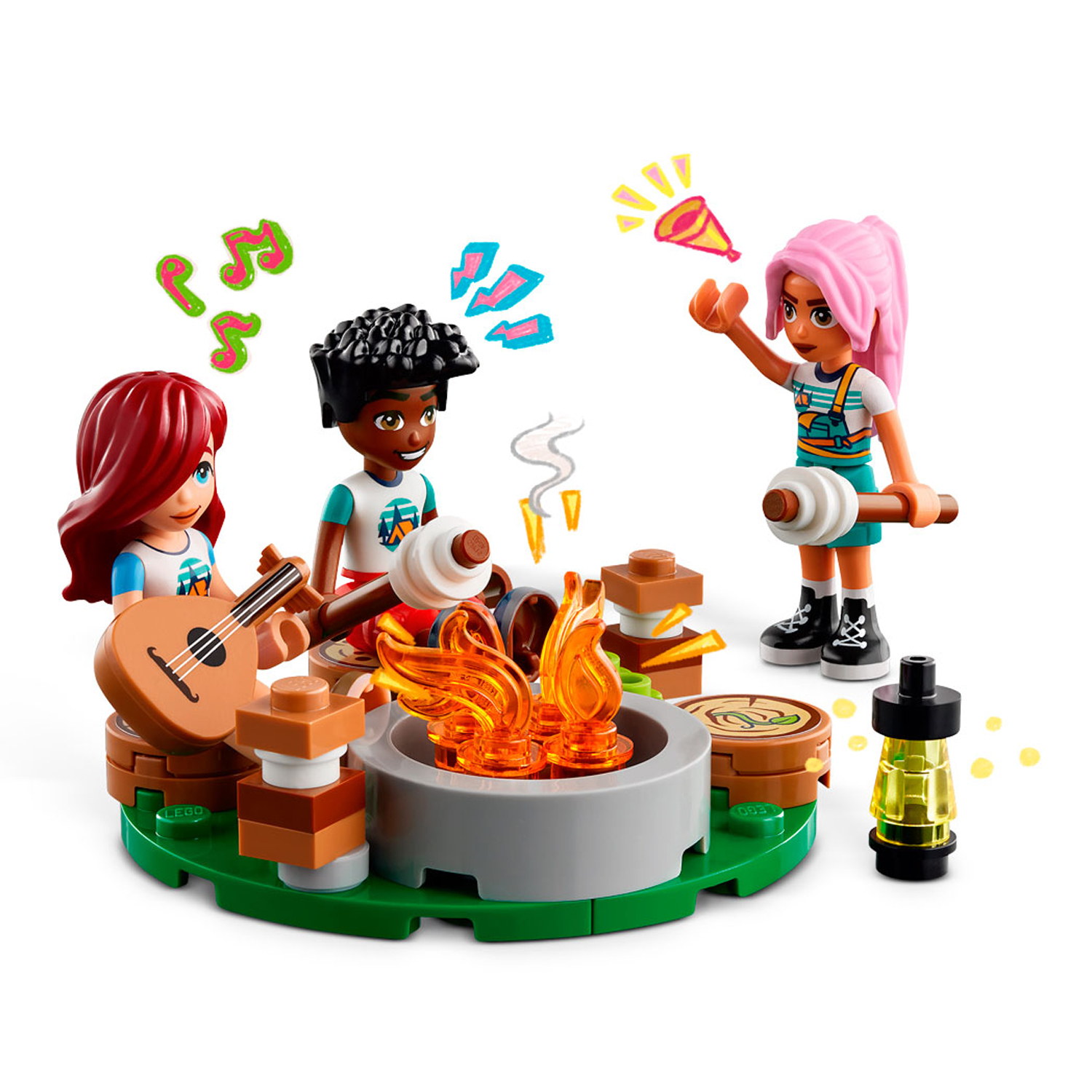 Конструктор детский LEGO Friends Уютные домики в летнем лагере - фото 8