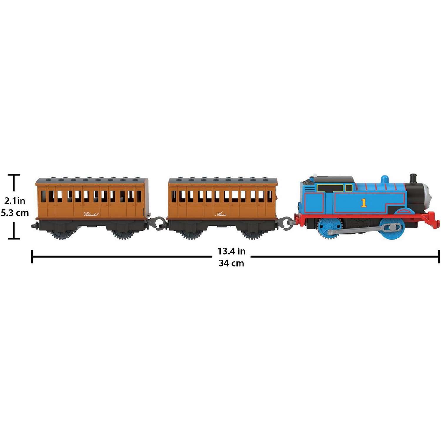 Паровозик Thomas & Friends Лучшие моменты Томас с Энни и Кларабель GHK82 BMK93 - фото 13