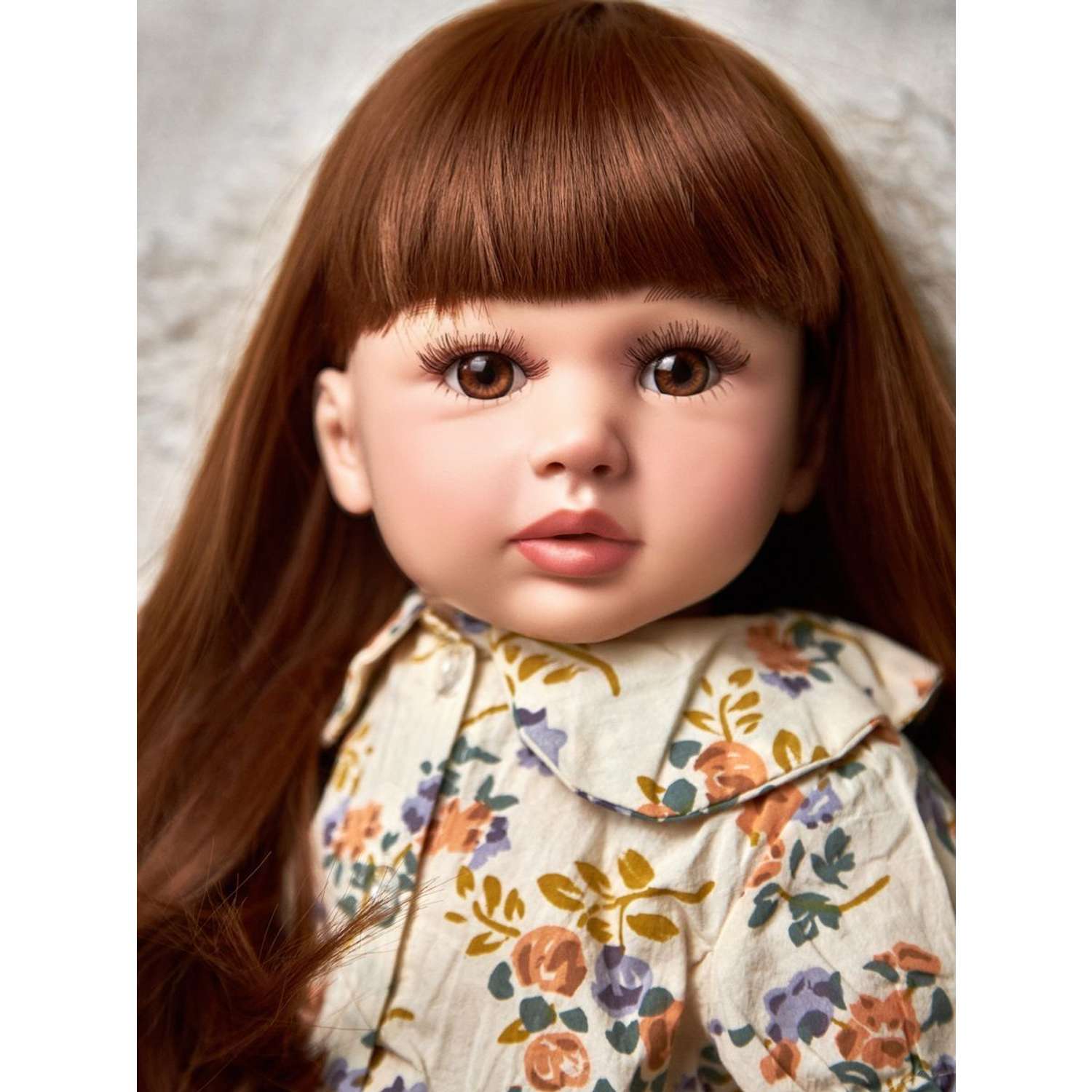 Кукла Реборн Soul Sister виниловая с мягким телом с комплектом одежды и пустышкой пупс для ребенка 60 см 172999350 - фото 8