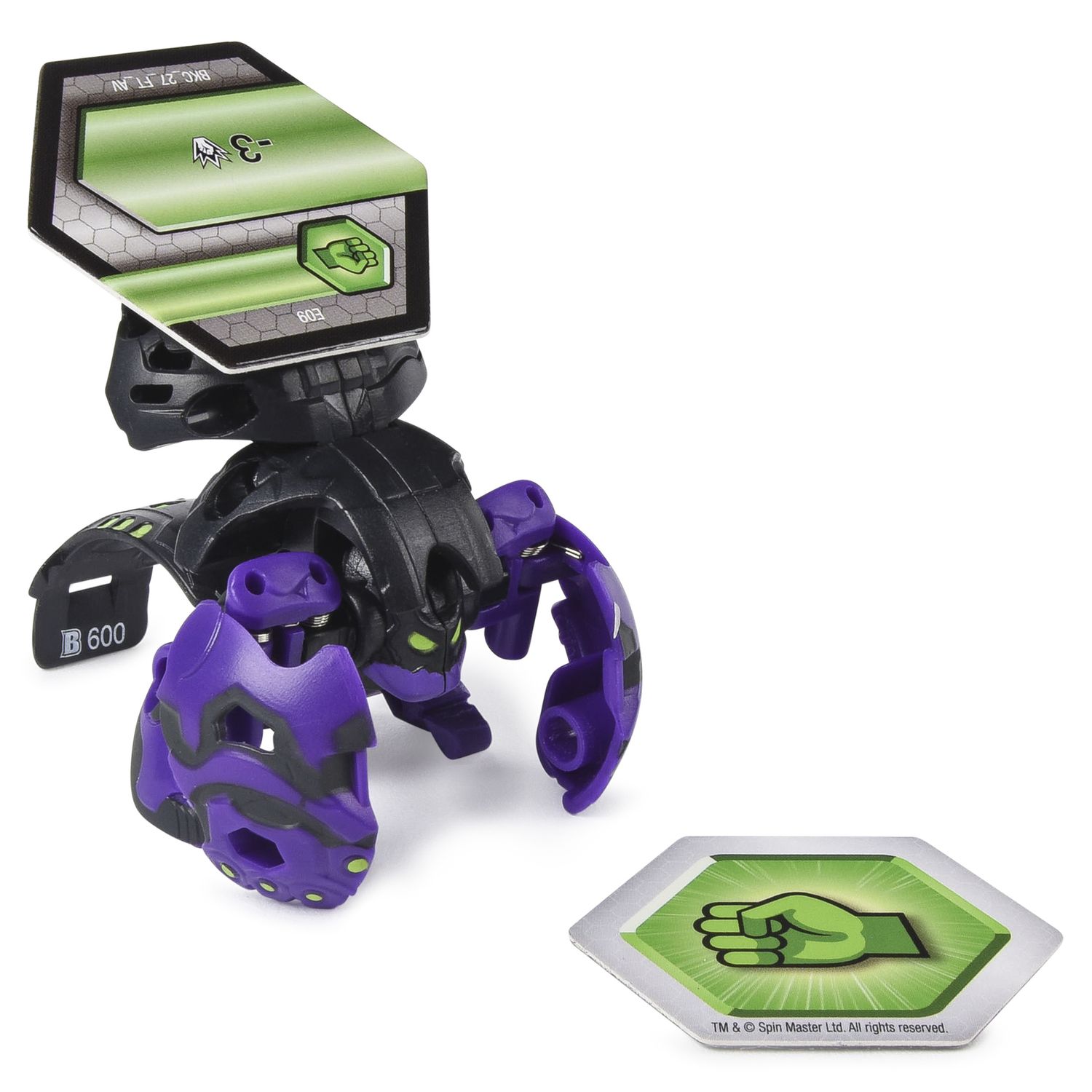 Фигурка-трансформер Bakugan S2 Ультра Troll Black 6055885/20124150 - фото 4