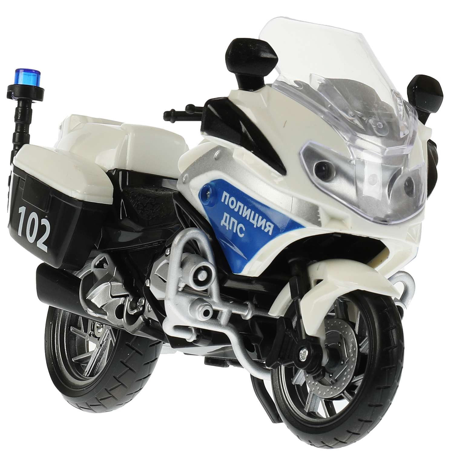 Модель Технопарк Мотоцикл Полиция 338756 Технопарк 338756 - фото 2
