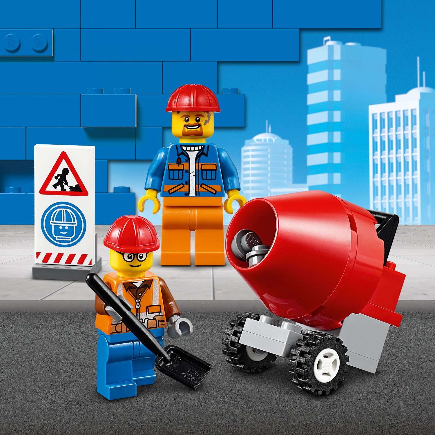 Конструктор LEGO City Great Vehicles Строительный бульдозер 60252 - фото 15