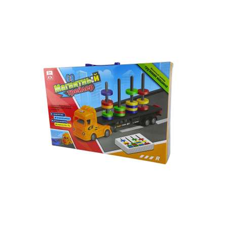 Развивающая игра CJ Toys магнитный трейлер