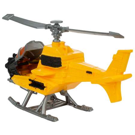 Набор игровой KiddiePlay Динозавр стегозавр с вертолетом 12626