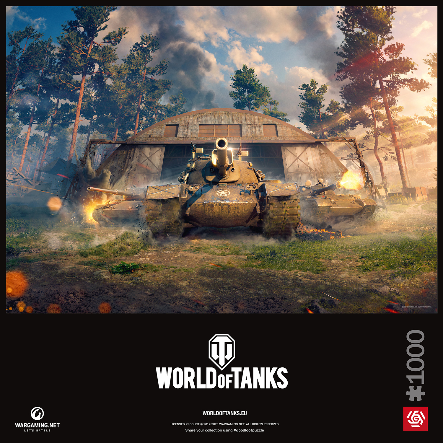 Пазл Good Loot World of Tanks Wingback - 1000 элементов (Gaming серия) - фото 8