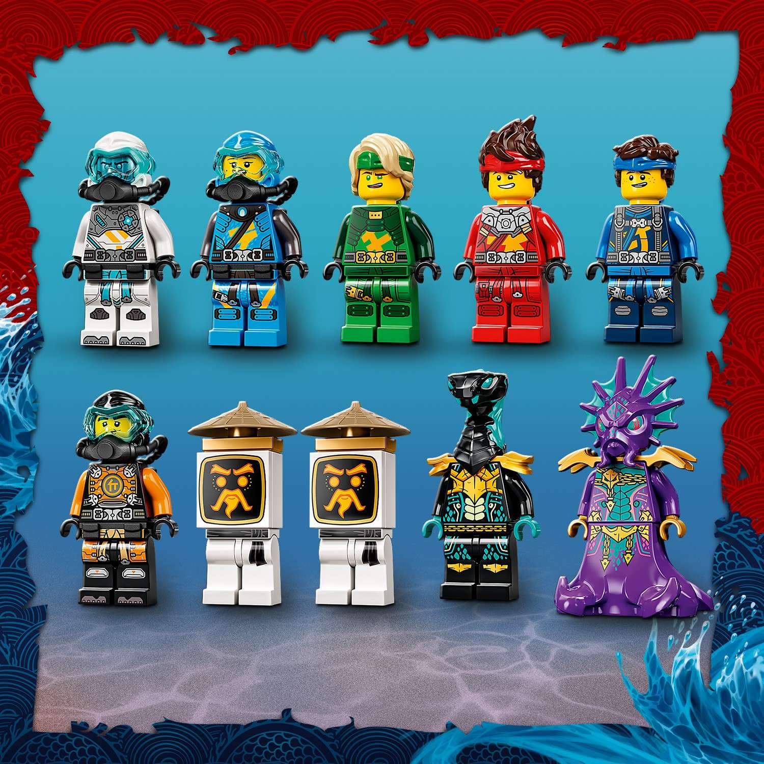 Конструктор LEGO Ninjago Подводный Дар Судьбы 71756 - фото 9