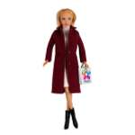 Кукла Defa Lucy Дама с сумочкой 28 см красный