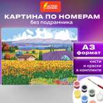 Картина по номерам Остров Сокровищ Цветочные поля