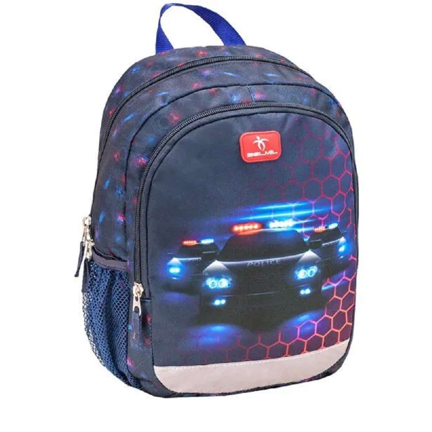 Детский рюкзак BELMIL KIDDY PLUS Police серия 304-04-12 - фото 1